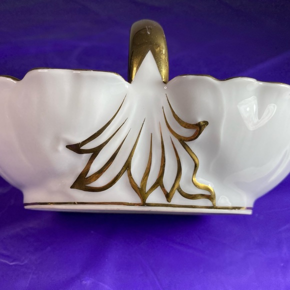 Vintage Noritake Divided Trinket/Candy Dish - Picture 8 of 16